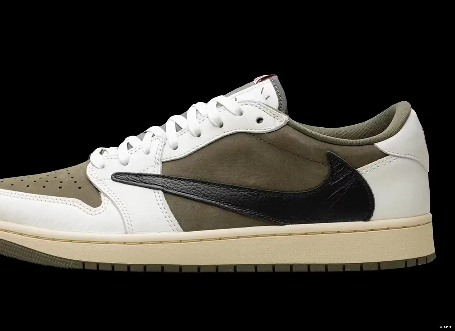 Travis 1 Jordan Retro Scott Olive Medium Low OG SP 0503